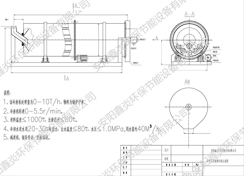 駿化冷渣機(jī)結(jié)構(gòu)示意圖-Model